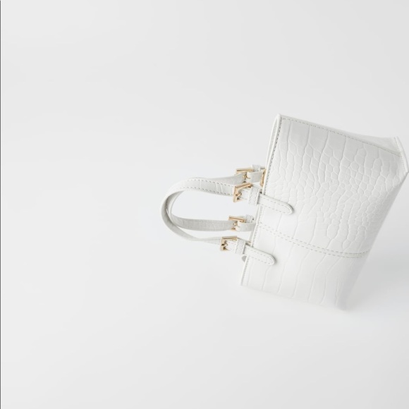 Zara animal embossed mini shopper - Picture 3 of 7